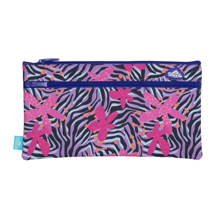 Spencil Twin Zip Pencil Case - Born To Be Wild