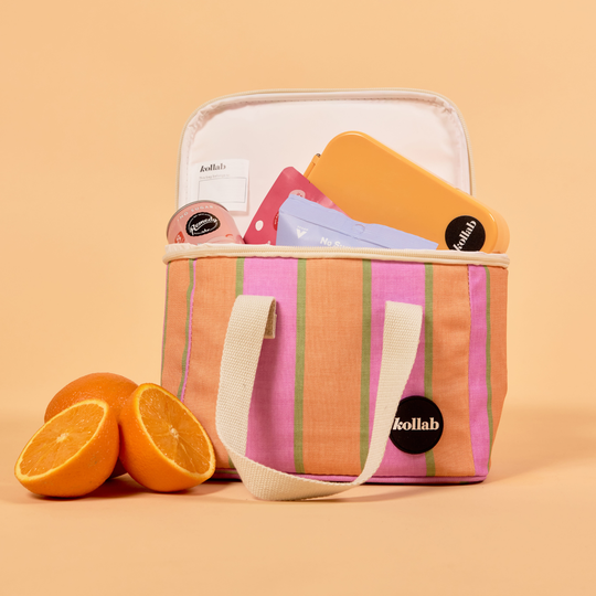 Kollab Insulated Lunch Bag - Sunset Stripe