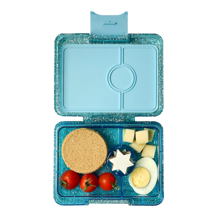 Yumbox Snack Box - Twinkle Aqua Glitter