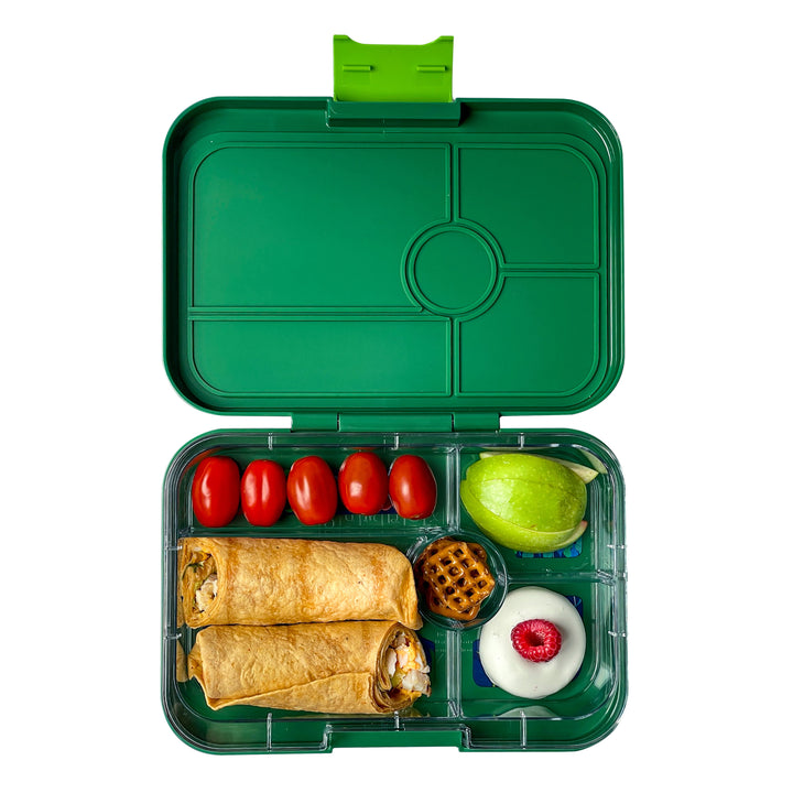 Yumbox Tapas Lunch Box 5 - Palm Green - Jungle