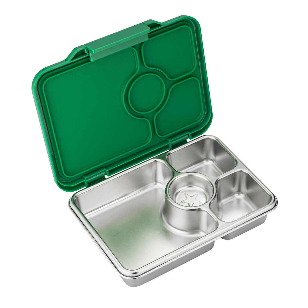 Yumbox Prêt Stainless Steel Bento Box - Pomme Green