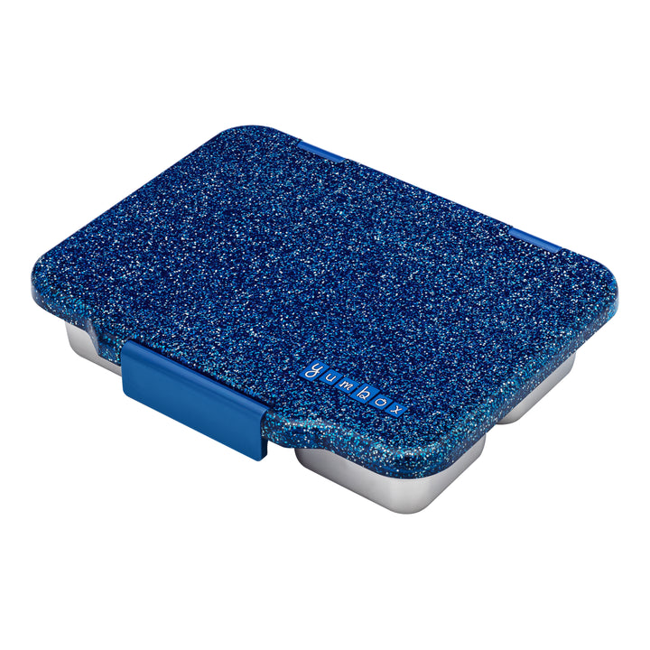 Yumbox Prêt Stainless Steel Bento Box - Twilight Blue Glitter