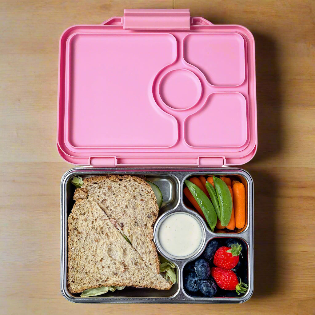 Yumbox Prêt Stainless Steel Bento Box - Versailles Pink