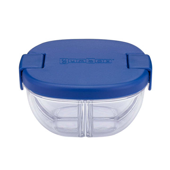 Yumbox 3 Compartment Snack Bowl - Navy Blue