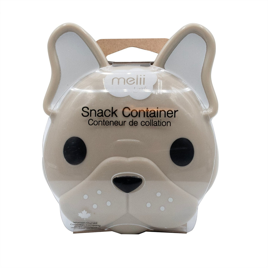 Melii Luxe Snack Container - Bulldog