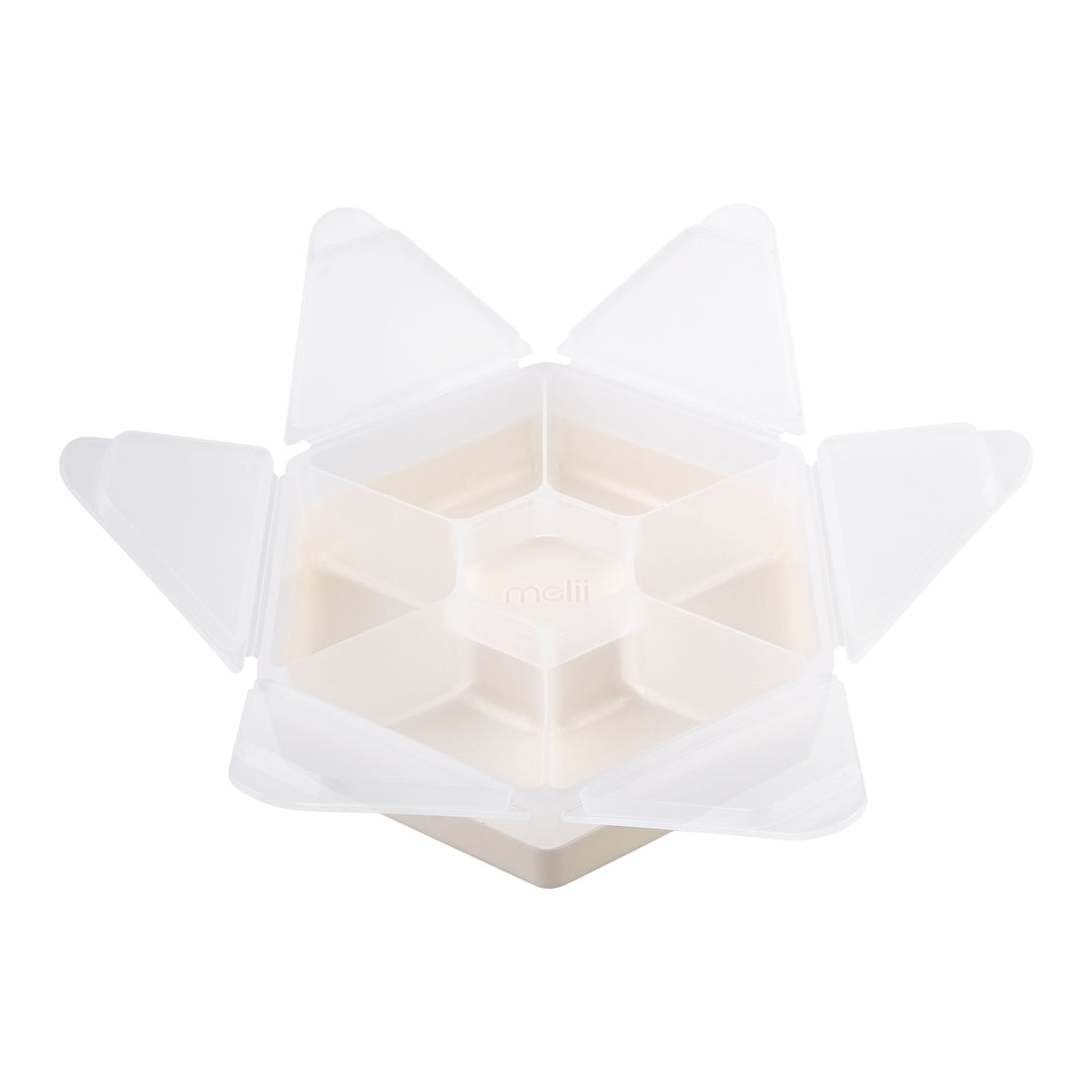 Melii Luxe Hexagon Snackle Box - Ivory