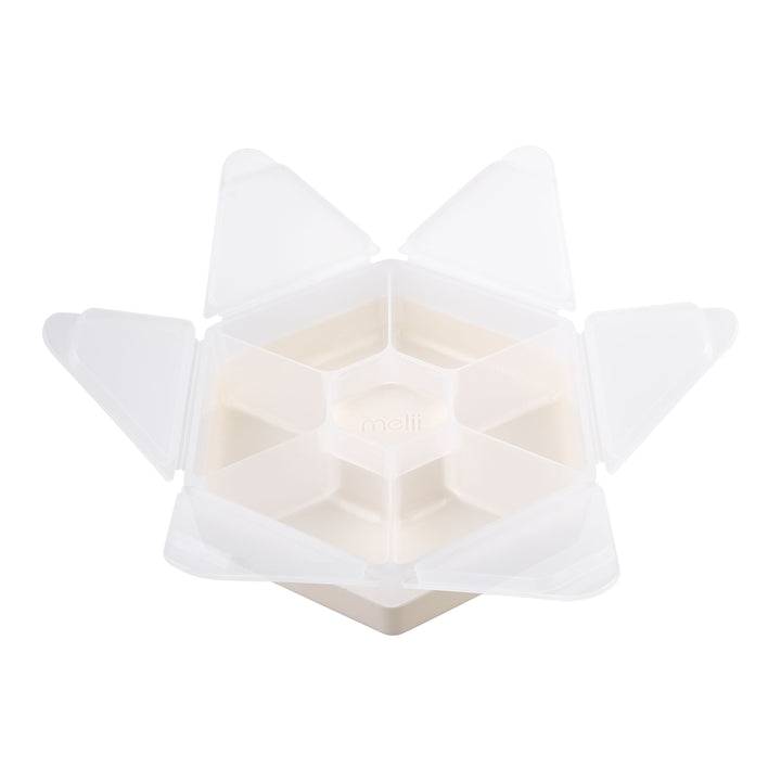 Melii Luxe Hexagon Snackle Box - Ivory