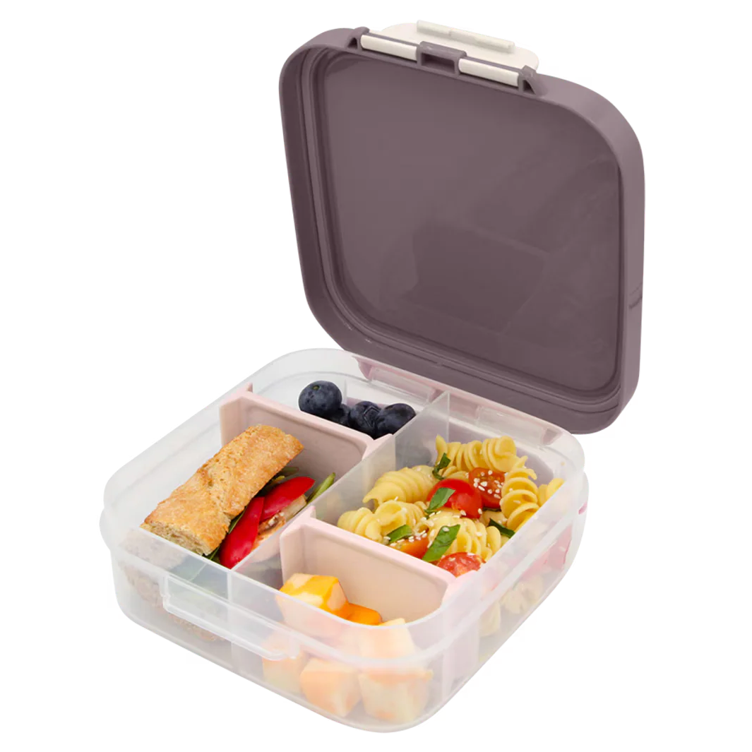 Melii Mini Bento Lunch Box with Handle - Luxe Pink