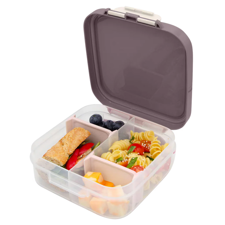 Melii Mini Bento Lunch Box with Handle - Luxe Pink