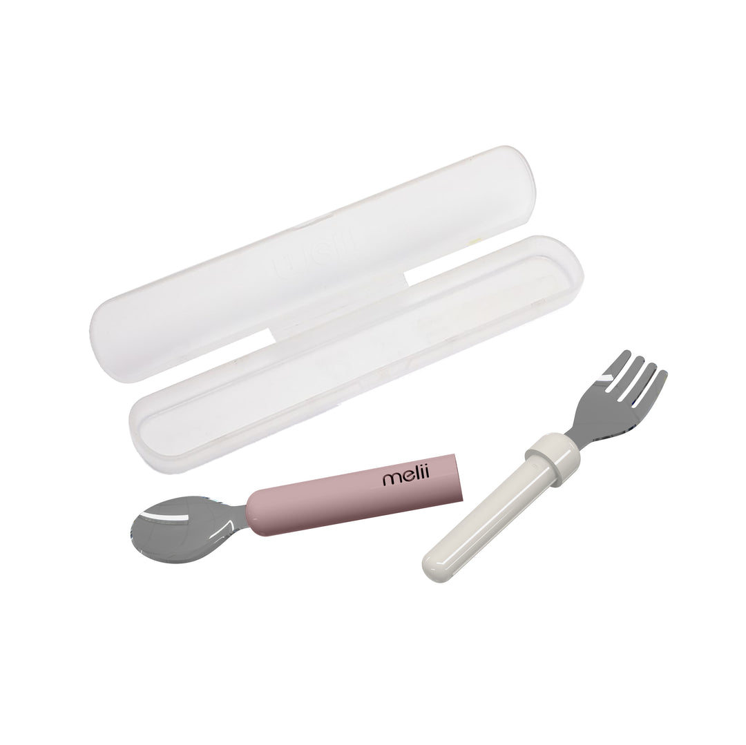 Melii Luxe Spoon & Fork On The Go Set