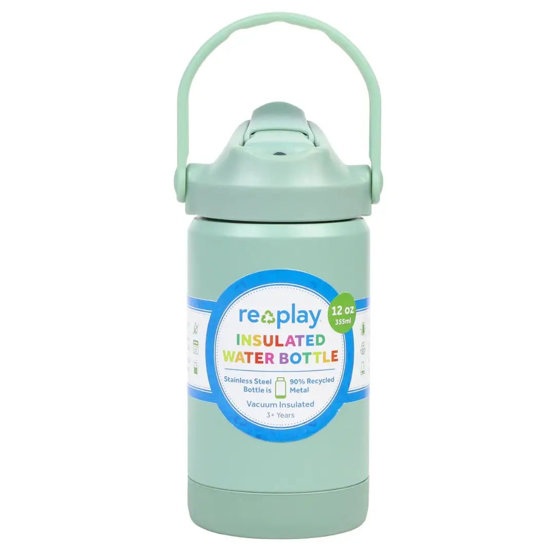 Re-Play Insulated Water Bottle - Sage