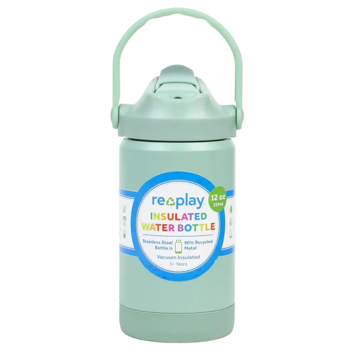 Re-Play Insulated Water Bottle - Sage