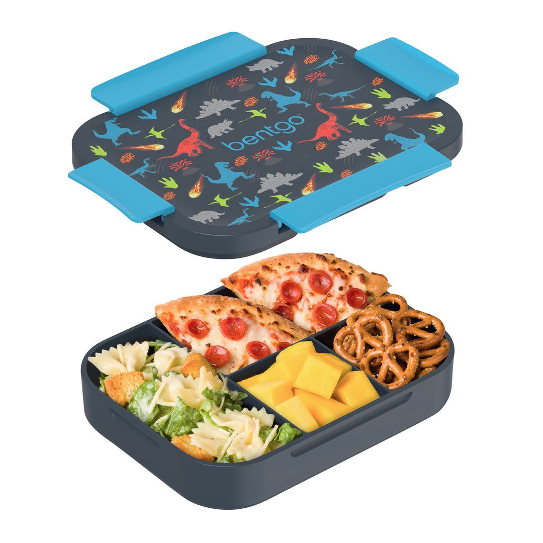 Bentgo Kids Snap & Go Lunch Box - Dinosaurs