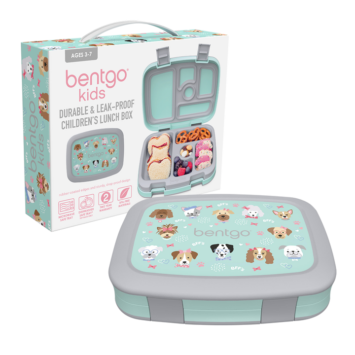 Bentgo Kids Lunch Box - Prints - Puppies