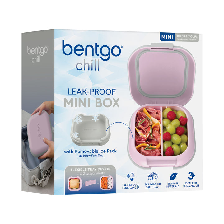 Bentgo Chill Mini Snack Box with Ice Pack - Lilac Mist