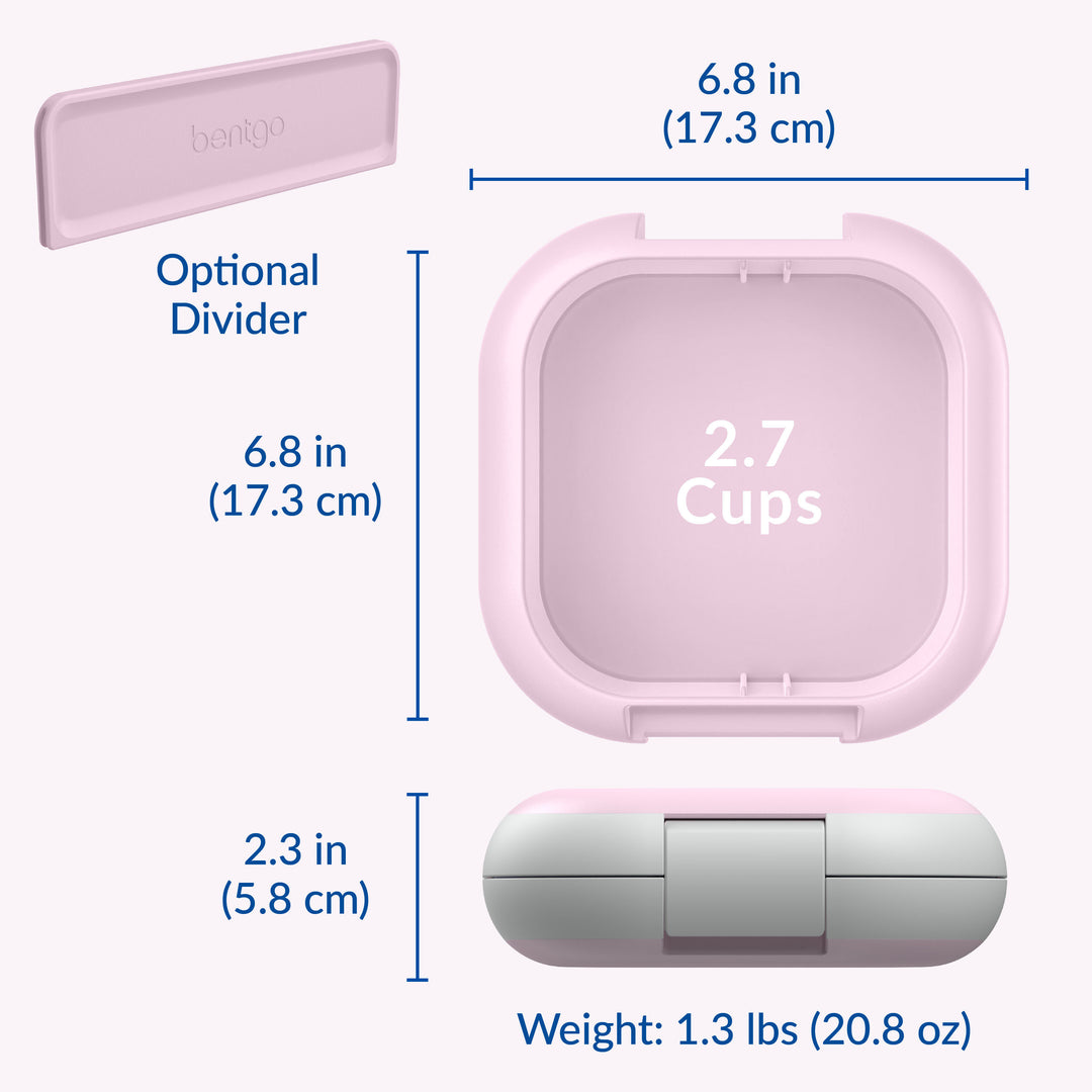 Bentgo Chill Mini Snack Box with Ice Pack - Lilac Mist