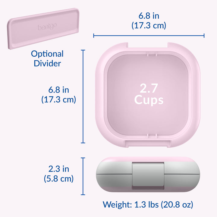 Bentgo Chill Mini Snack Box with Ice Pack - Lilac Mist