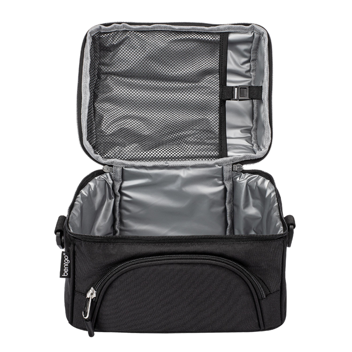 Bentgo Deluxe Insulated Lunch Bag - Carbon Black