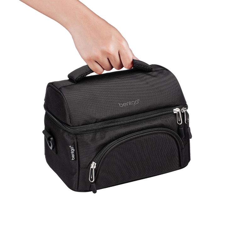 Bentgo Deluxe Insulated Lunch Bag - Carbon Black