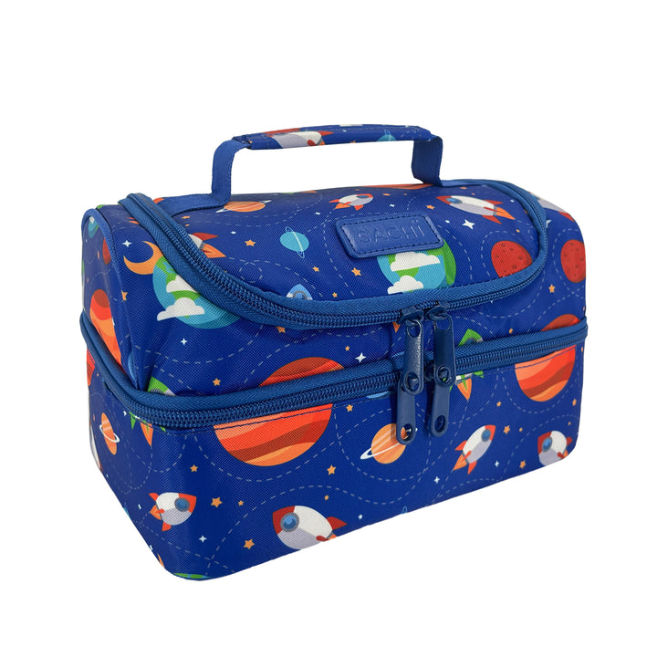 Sachi Double Decker Insulated Lunch Bag - Outer Space