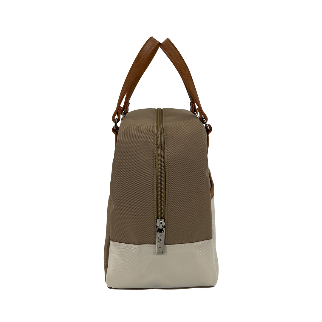 Sachi Insulated Cali Lunch Bag - Latte & Cream