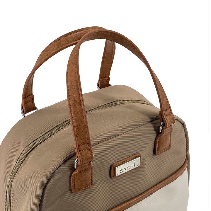 Sachi Insulated Cali Lunch Bag - Latte & Cream