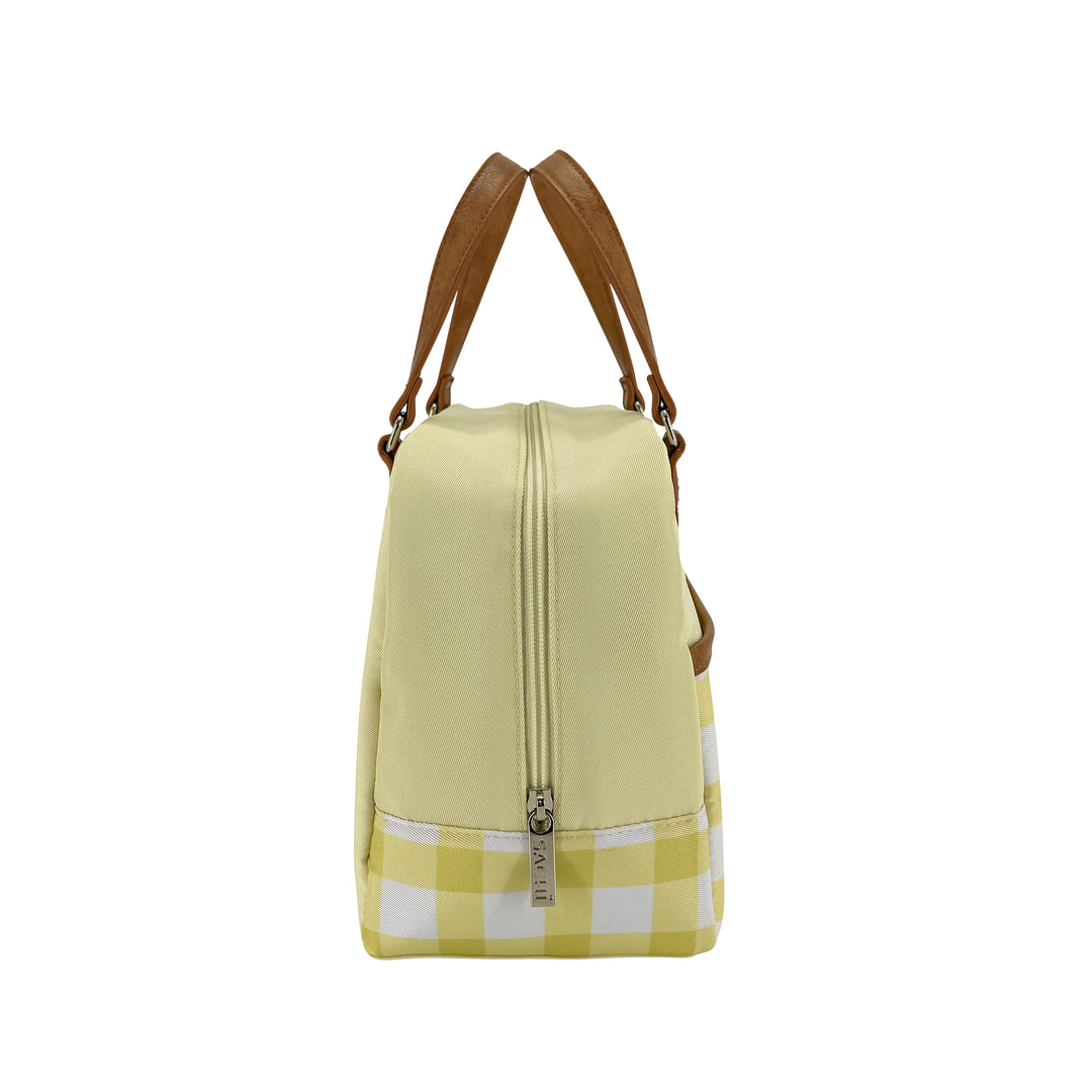 Sachi Insulated Cali Lunch Bag - Daffodil Gingham