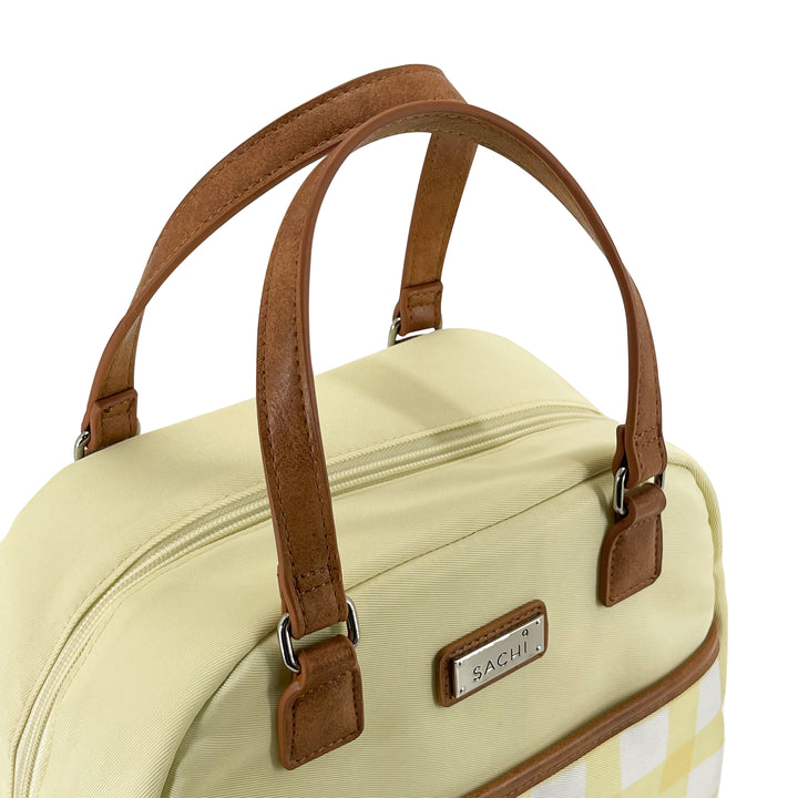 Sachi Insulated Cali Lunch Bag - Daffodil Gingham