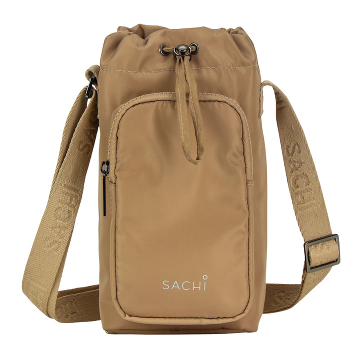 Sachi Crossbody LITE Insulated Bottle Bag - Latte