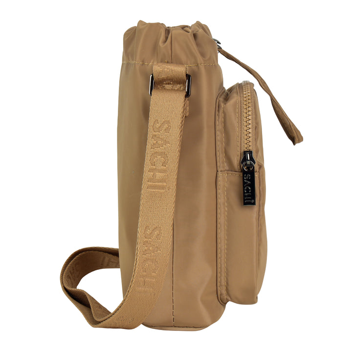 Sachi Crossbody LITE Insulated Bottle Bag - Latte
