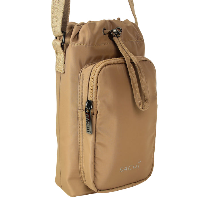 Sachi Crossbody LITE Insulated Bottle Bag - Latte