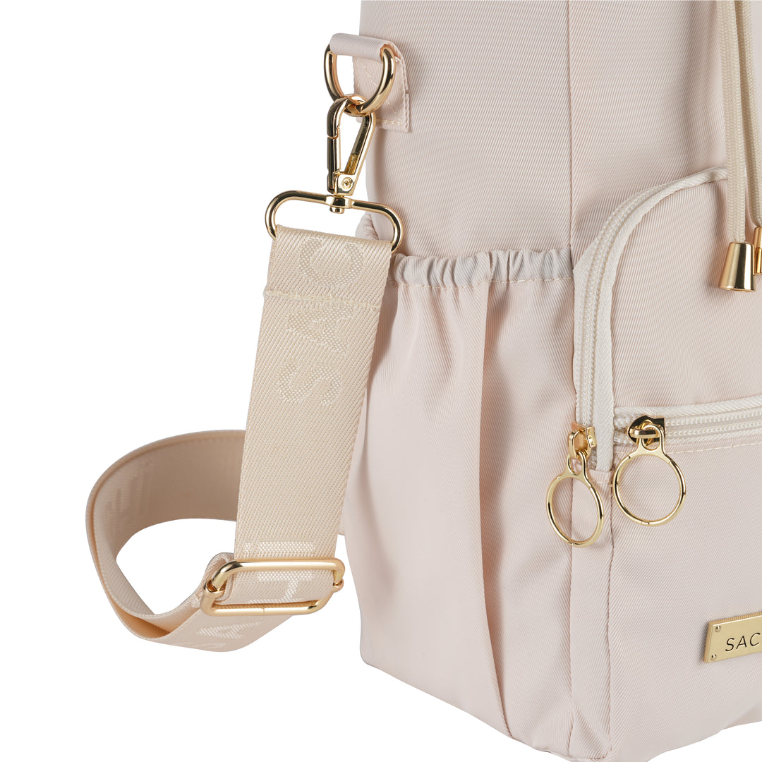 Sachi Crossbody Insulated Bottle Bag - Alabaster