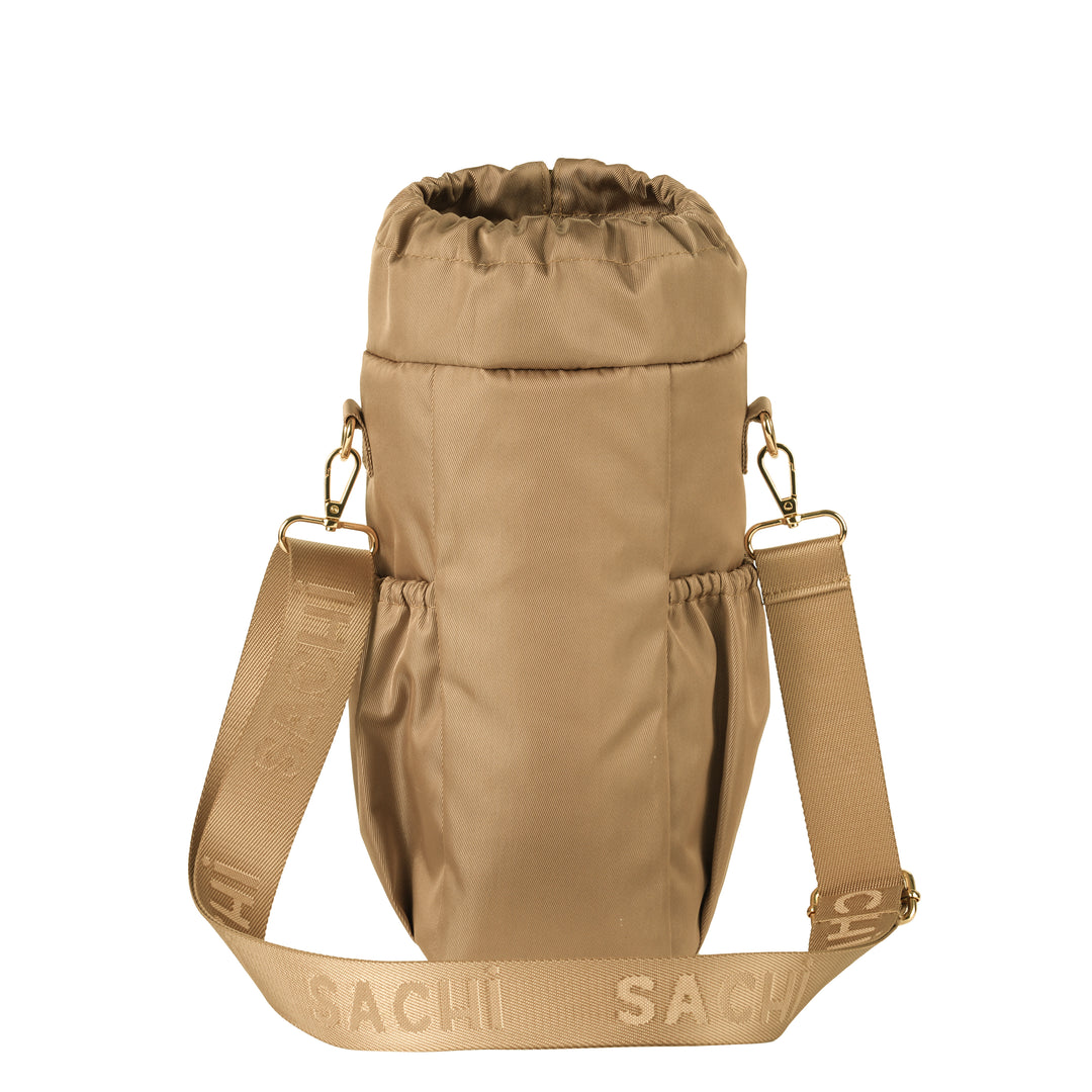 Sachi Crossbody Insulated Bottle Bag - Latte