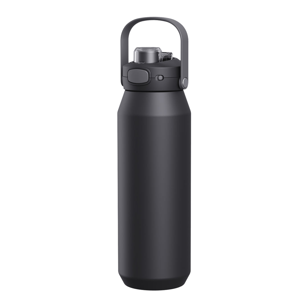 Oasis Capri 1 Litre Insulated Drink Bottle - Black