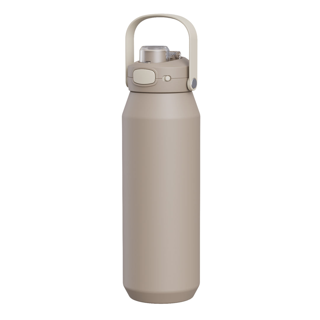 Oasis Capri 1 Litre Insulated Drink Bottle - Latte