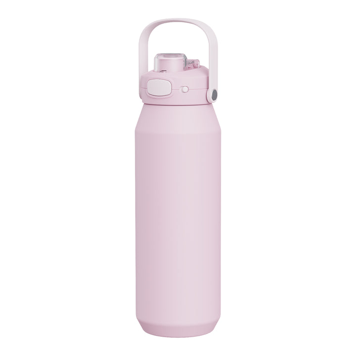 Oasis Capri 1 Litre Insulated Drink Bottle - Pink Lemonade