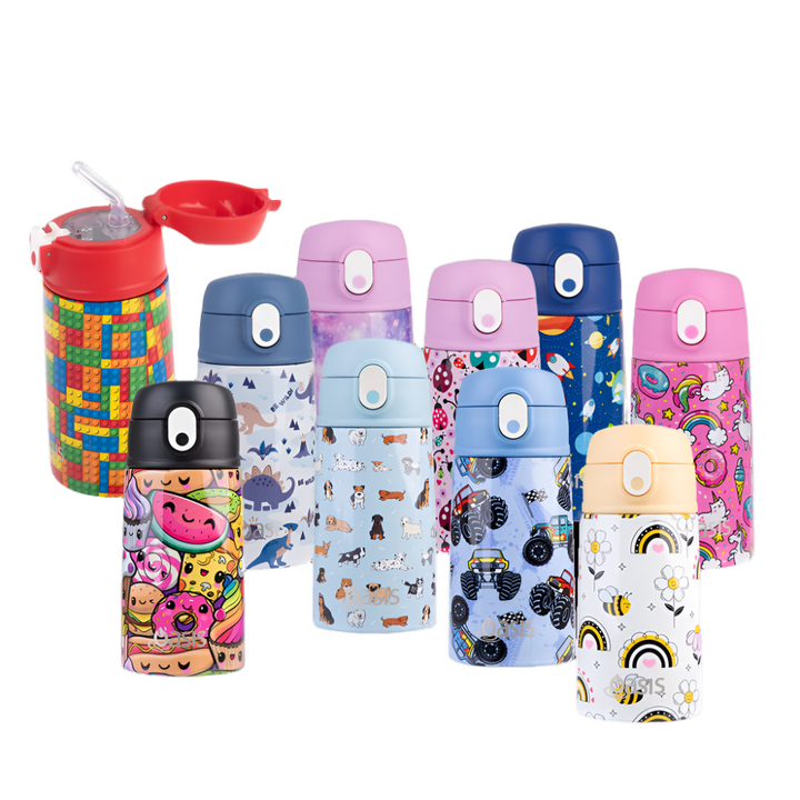 Oasis Insulated Drink Bottle with Sipper - Busy Bees