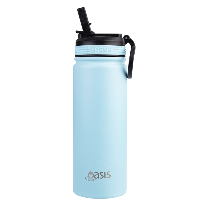 Oasis Challenger Insulated 550ml Drink Bottle - Island Blue