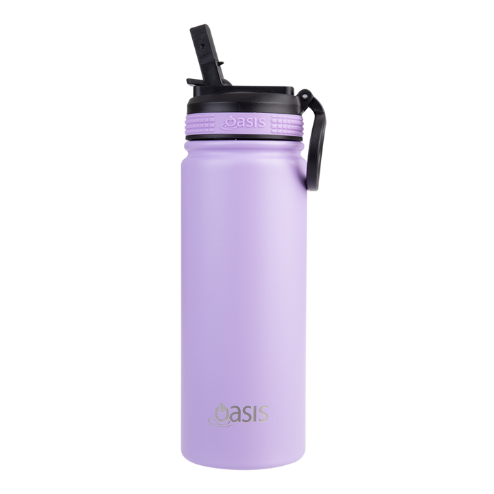 Oasis Challenger Insulated 550ml Drink Bottle - Lavender