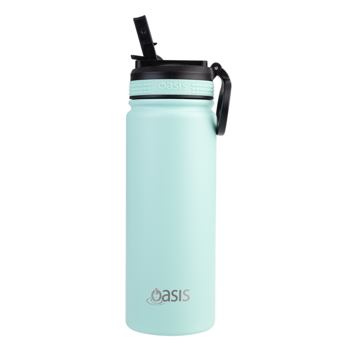 Oasis Challenger Insulated 550ml Drink Bottle - Mint
