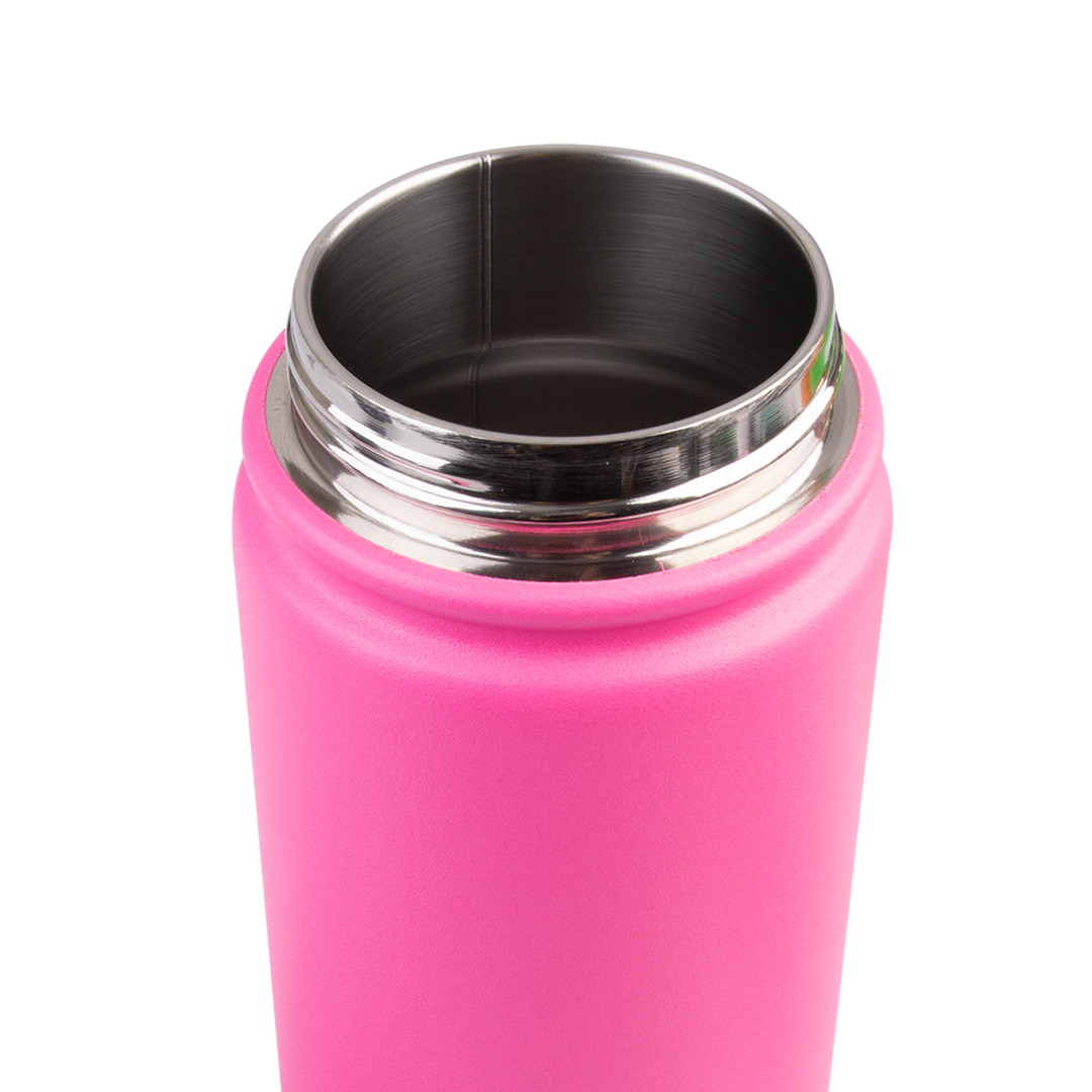 Oasis Challenger Insulated 550ml Drink Bottle - Neon Pink