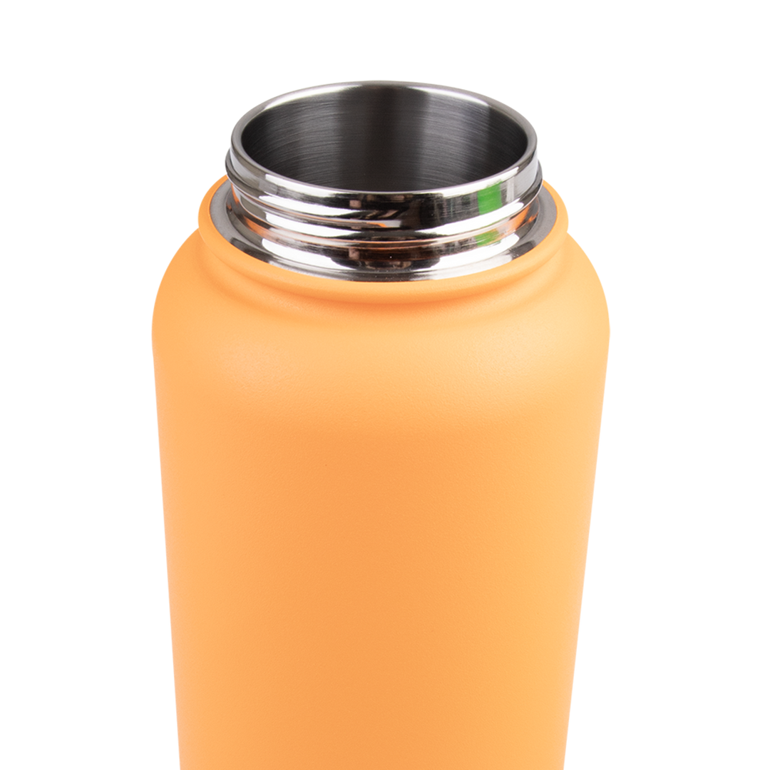 Oasis Challenger Insulated 1.1L Drink Bottle - Neon Orange