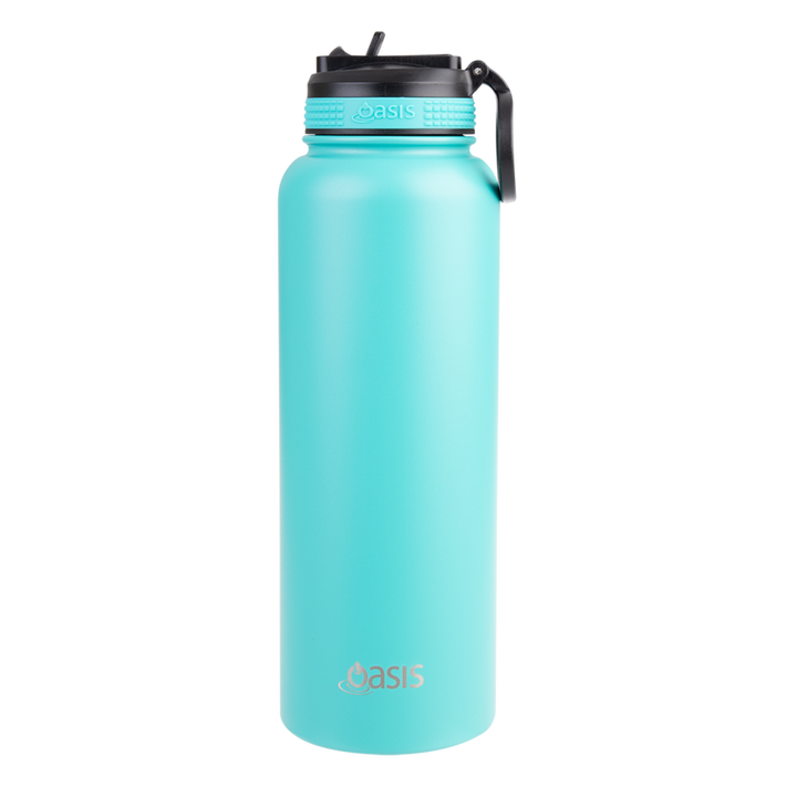 Oasis Challenger Insulated 1.1L Drink Bottle - Turquoise