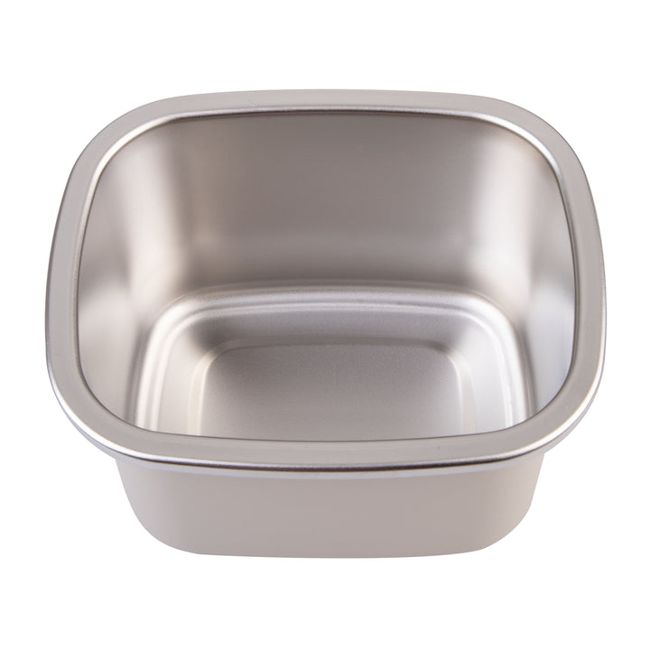 Oasis Microwave Safe Stainless Steel Rectangular Container - Oat - 500ml