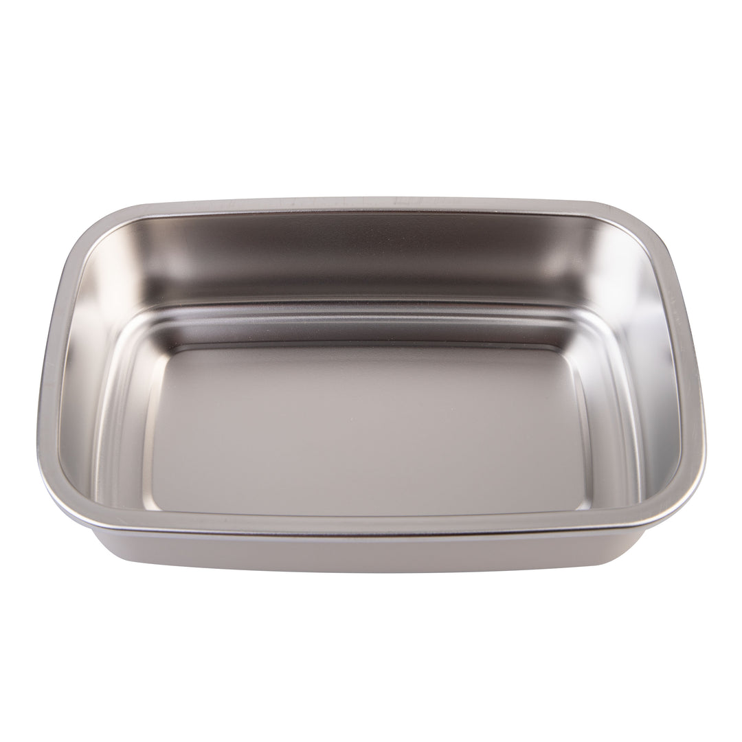 Oasis Microwave Safe Stainless Steel Rectangular Container - Oat - 700ml