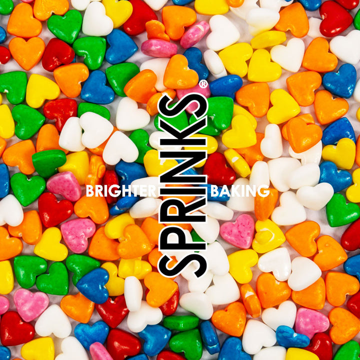 Sprinks Rainbow Heart Sprinkles