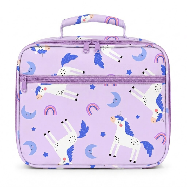 Kinnder JUNIOR Insulated Lunch Bag + Ice Pack - Unicorn Dreams