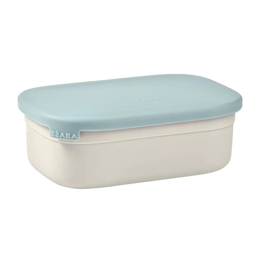 Beaba Stainless Steel Bento Lunch Box - Baltic Blue