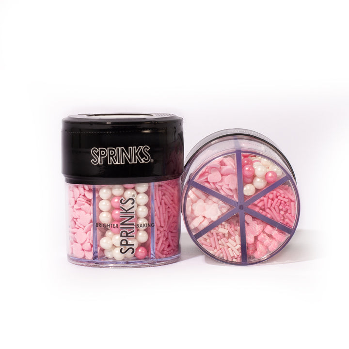 Sprinks 6 Variety Set Sprinkles - Pink Charm