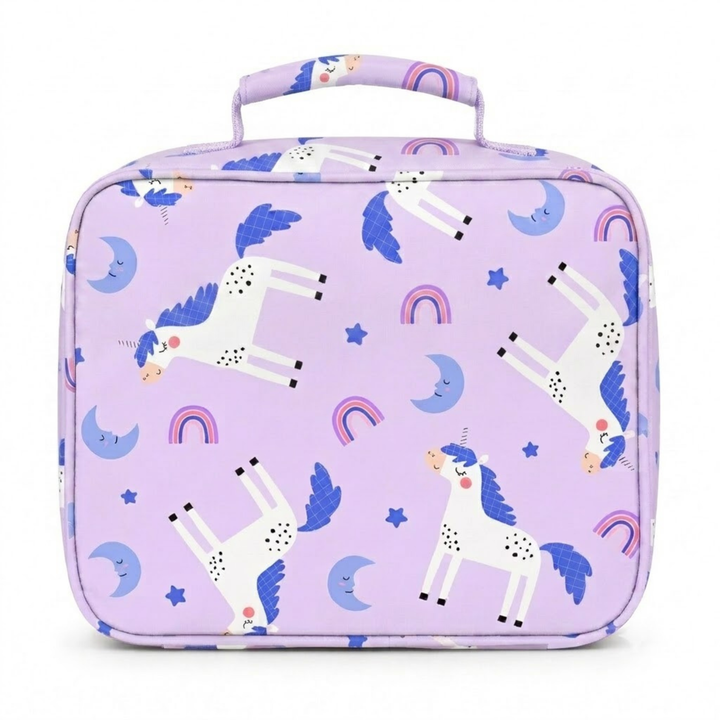 Kinnder JUNIOR Insulated Lunch Bag + Ice Pack - Unicorn Dreams